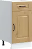 vidaXL Base per cucina Kalmar Artisan in legno di rovere Anteprima dell’immagine prodotto 1