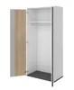 Furniture24 Kleiderschrank 90 cm x 198 cm x 50 cm IMOLA Produktbild-Vorschau 2