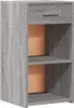 vidaXL Noční stolek Grey Sonoma 35x34x65 cm Materiál na Náhled obrázku produktu 2