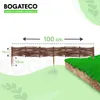 10 x BOGATECO prútené obruby na záhony | 100 cm dlhé a 10 Náhľad obrázku produktu 3