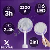 Raquette électrique anti-mouches 2W1, piège à mouches LED, Voir les images du produit 3