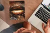 MuchoWow® Mauspad Mousepad Gold - Lippen - Kunst - Gold - Produktbild-Vorschau 3