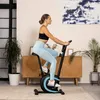 Hop-Sport Heimtrainer Fahrrad Vox Türkis mit magnetischem Produktbild-Vorschau 7