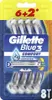 GILLETTE Blau 3 Komfort Einwegrasierer für Männer 8tlg. Produktbild-Vorschau 1