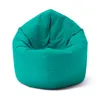 A teal beanbag chair is shown against a white background. Náhľad obrázku produktu
