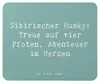Mr. & Mrs. Panda Mousepad Spruch Sibirischer Husky - Produktbild-Vorschau 1