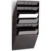DURABLE Prospektspender FLEXIBOXX 6 A4 quer 6 St., schwarz Produktbild-Vorschau 6