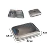 2 x Zigarettenetui | Silber Design Nachbildung | kompakt Produktbild-Vorschau 2