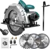 1200W Handkreissäge, 185mm Elektrische Kreissäge für Holz, Produktbild-Vorschau 1