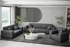 Sofaset Designersofa NANCY 3-2-1 in Stoff Perfekt Harmony Produktbild-Vorschau 1