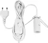 Oprawka lampy E14 z kablem sieciowym i przełącznikiem - 3,5 Podgląd zdjęcia produktu 1