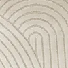 Moderner Wohnzimmerteppich mit gebogenem Muster in creme Produktbild-Vorschau 6