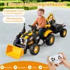 Trattore elettrico COSTWAY, trattore cavalcabile a 12V con Anteprima dell’immagine prodotto 6