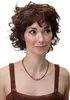 WIG ME UP Perücke kurz wild Locken braun YZF-41008-8 Produktbild-Vorschau 1