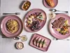 Assiette plate Bonna - Aura Blackberry - Porcelaine - 25 cm Voir les images du produit 2