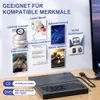Externes CD/DVD-Laufwerk 7-in-1 USB Ultra Slim, tragbarer Produktbild-Vorschau 6
