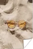 MuchoWow® Poster Sonnenbrille - Sand - Orange 120x180 cm - Produktbild-Vorschau 1