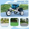 Tříkolka 6 v 1 s tyčí pro tlačení, dětská tříkolka s Náhled obrázku produktu 6