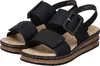 Rieker, Damen Sandalette, Schwarz, 40 EU, Keilabsatz, Produktbild-Vorschau 8