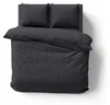 3-tlg Premium Damast Bettwäsche 200x200 + 80x80 cm mit YKK Produktbild-Vorschau 1