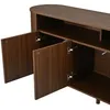 Merax Sideboard mit 3 Wellentüren und Massivholzbeine, Produktbild-Vorschau 13