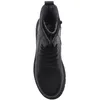 A top-down view of a black boot. Podgląd zdjęcia produktu