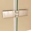 Duschspa 140x140cm Streifenglas Badewanneaufsatz 3-teilig Produktbild-Vorschau 6