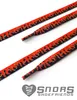 SNORS bedruckte Schnürsenkel flach - FLAMMEN - 10mm - 140cm Produktbild-Vorschau 2