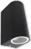 C-Light LED Wandleuchte Paris 2-flammig schwarz 230V GU10 Produktbild-Vorschau 1