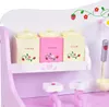 COSTWAY Kinderküche mit Holzkochgeschir, Spielküche mit Produktbild-Vorschau 6