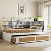 Canapé-lit Sweiko 140x200 avec lit gigogne Lit simple Lit Voir les images du produit 1