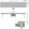 Sprchový žlábek z nerezové oceli - 80 cm Náhled obrázku produktu 14