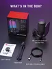 FIFINE Gaming Microphone PC, microfono USB per lo studio di Anteprima dell’immagine prodotto 7