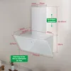 LEVIVO A+++ Kopffreie Dunstabzugshaube 60cm Umluft & Abluft Produktbild-Vorschau 5