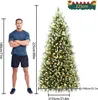 XINZI 225 cm automatische kerstboom (PVC/PE) – Productafbeelding-voorbeeld 2