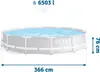 INTEX 26710NP - Rámový bazén (366x76cm) Náhled obrázku produktu 3
