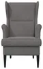 vidaXL Sillón, color gris oscuro, tapizado en terciopelo Vista previa de la imagen del producto 4