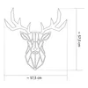 Wanddeko Metall Wandbild Metallbild Geometrische Wandkunst Produktbild-Vorschau 6