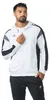 Erima Celebrate 125 Trainingsjacke mit Kapuze Weiß/Schwarz Produktbild-Vorschau 4
