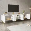 Meuble TV Merax, meuble de rangement 180 cm, meuble bas TV Voir les images du produit 4