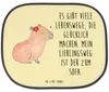 Mr. & Mrs. Panda Sonnenschutz Auto Capybara Blume - Gelb Produktbild-Vorschau 1
