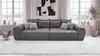 Big-Sofa XXL 306 cm Federkern Lounge Couch mit Bezug aus Produktbild-Vorschau 2