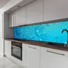 Dedeco Küchenrückwand Motiv: Wasser V2, 5mm Hartschaum Produktbild-Vorschau 2