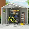 Outsunny Gerätehaus 4,1m², Geräteschuppen mit Satteldach, Produktbild-Vorschau 8