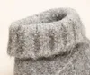 Gottstein Knit Boot Alpaka Uni Hüttenschuhe aus Alpakawolle Produktbild-Vorschau 13