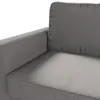 Dekoria Bezug für Backabro 3-Sitzer Sofa ausklappbar, grau, Produktbild-Vorschau 3