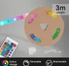 LED Stripe Dimmbar 3 Meter RGB Fernbedienung 12 W weiß Produktbild-Vorschau 2