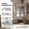 Mucola Wandspiegel mit Fensterläden Spiegel Bilderrahmen Produktbild-Vorschau 2