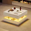 ProximaX Tavolino moderno con illuminazione LED a colori Anteprima dell’immagine prodotto 1