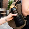 Vilde | Butelka na wodę szklana 600 ml - z etui silikonowym Podgląd zdjęcia produktu 9